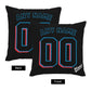 Custom Miami Marlins Pillow Decorative Throw Pillow Case - Print Personalized Football Team Fans Name & Number Birthday Gift Football Pillows