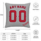 Custom Los Angeles Angels Pillow Decorative Throw Pillow Case - Print Personalized Football Team Fans Name & Number Birthday Gift Football Pillows