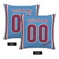 Custom Philadelphia Phillies Pillow Decorative Throw Pillow Case - Print Personalized Football Team Fans Name & Number Birthday Gift Football Pillows