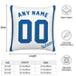 Custom Los Angeles Dodgers Pillow Decorative Throw Pillow Case - Print Personalized Football Team Fans Name & Number Birthday Gift Football Pillows