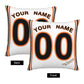 Custom San Francisco Giants Pillow Decorative Throw Pillow Case - Print Personalized Football Team Fans Name & Number Birthday Gift Football Pillows