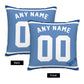 Custom Kansas City Royals Pillow Decorative Throw Pillow Case - Print Personalized Football Team Fans Name & Number Birthday Gift Football Pillows