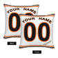 Custom San Francisco Giants Pillow Decorative Throw Pillow Case - Print Personalized Football Team Fans Name & Number Birthday Gift Football Pillows