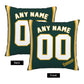 Custom Oakland Athletics Pillow Decorative Throw Pillow Case - Print Personalized Football Team Fans Name & Number Birthday Gift Football Pillows