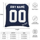 Custom New York Yankees Pillow Decorative Throw Pillow Case - Print Personalized Football Team Fans Name & Number Birthday Gift Football Pillows