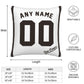 Custom San Diego Padres Pillow Decorative Throw Pillow Case - Print Personalized Football Team Fans Name & Number Birthday Gift Football Pillows