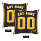 Custom San Diego Padres Pillow Decorative Throw Pillow Case - Print Personalized Football Team Fans Name & Number Birthday Gift Football Pillows