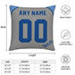 Custom Kansas City Royals Pillow Decorative Throw Pillow Case - Print Personalized Football Team Fans Name & Number Birthday Gift Football Pillows