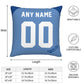 Custom Kansas City Royals Pillow Decorative Throw Pillow Case - Print Personalized Football Team Fans Name & Number Birthday Gift Football Pillows