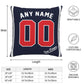 Custom San Diego Padres Pillow Decorative Throw Pillow Case - Print Personalized Football Team Fans Name & Number Birthday Gift Football Pillows