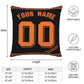 Custom San Francisco Giants Pillow Decorative Throw Pillow Case - Print Personalized Football Team Fans Name & Number Birthday Gift Football Pillows