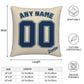 Custom Seattle Mariners Pillow Decorative Throw Pillow Case - Print Personalized Football Team Fans Name & Number Birthday Gift Football Pillows