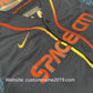 Baseball Jerseys New Houston Astros 27 Jose Altuve Navy Stitched 2022 Space City Connect Jerseys