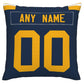 Custom GB.Packers Pillow Decorative Throw Pillow Case - Print Personalized Football Team Fans Name & Number Birthday Gift Football Pillows