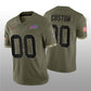 Custom B.Bills ACTIVE PLAYER 2022 Olive Salute To Service Limited Stitched Jersey Football Jersey