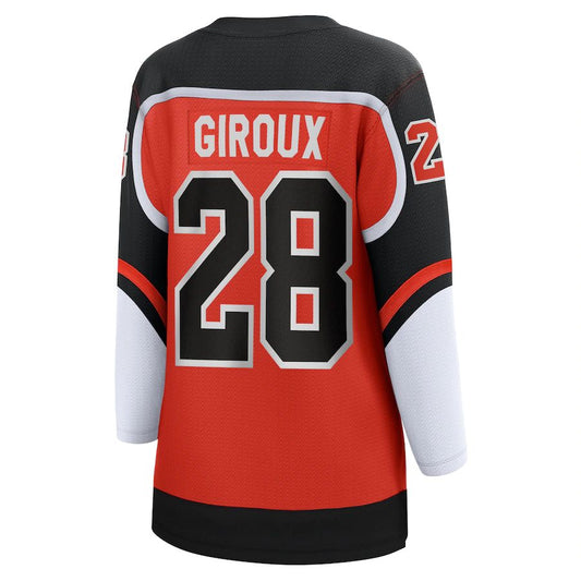 P.Flyers #28 Claude Giroux Fanatics Branded 2020-21 Special Edition Breakaway Player Jersey Orange Stitched American Hockey Jerseys