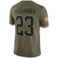 GB.Packers #23 Jaire Alexander Olive 2022 Salute To Service Limited Jersey Stitched American Football Jerseys