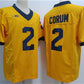 M.Wolverines #2 Blake Corum 2023 F.U.S.E. Yellow Stitched Jersey College Jerseys