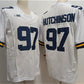 M.Wolverines #97 Aidan Hutchinson White 2023 F.U.S.E. Stitched Jersey College Jerseys