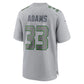 S.Seahawks #33 Jamal Adams Gray Atmosphere Fashion Game Jersey Stitched American Football Jerseys
