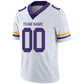 Custom MN.Vikings Stitched American Football Jerseys Personalize Birthday Gifts White Jersey