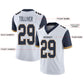 Custom LA.Chargers Football Jerseys Team Player or Personalized Design Your Own Name for Men's Women's Youth Jerseys Navy